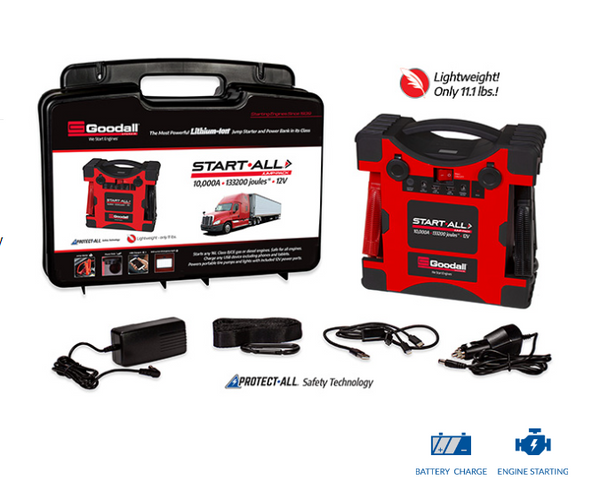 The Goodall Jump Pack That'll Get Your Car Running When your Battery is Dead