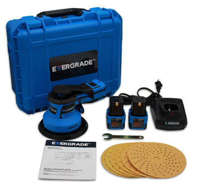Evergrade Cordless Sander Kit EVK-316K Blue 3/16 5.0 mm Offset sander