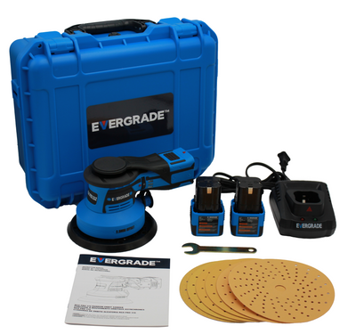 Evergrade Cordless Sander Kit EVK-332K Blue 3/32