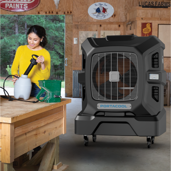 Portacool Apex 2000 Evaporative cooler 6700 CFM PACA20001A1 CoolSync Wi-Fi Control