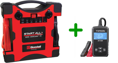 Goodall Start-All Vanair 12V 5000 Amp Jump Pack JP 12 5000