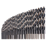 KnKut 29KK38DB 29 Piece Drill Buddy Jobber Length Drill Bit Set with 3/8" Reduced Shank
