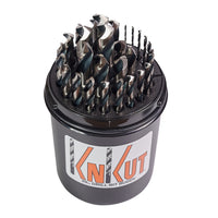 KnKut 29KK5DB 29 Piece Drill Buddy Jobber Length Drill Bit Set 1/16"-1/2" by 64ths