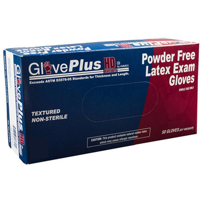 GlovePlus HD Extra Long, Extra Thick Latex Gloves - Extra Large