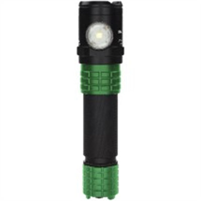 Xtreme Lumens Flashlight/Floodlight/Dual-Light w/ 900/500/250 Lumens, Green
