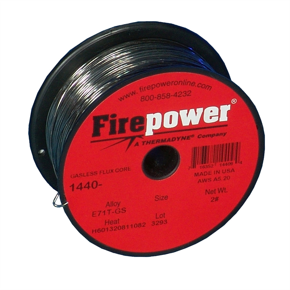 E71T-GS Flux Cored Welding Wire .035" 2 Lbs.