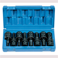 1/2" Drive 8 Piece Universal Hex Driver Set