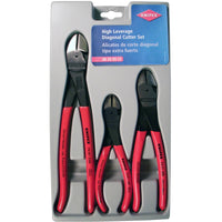 Knipex 3-Piece High Leverage Diagonal Cutter Set