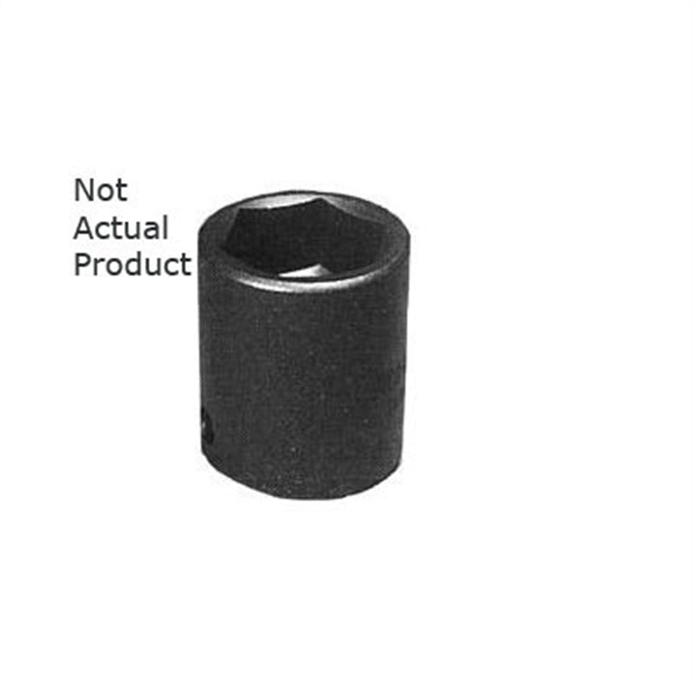 3/4” x 1" Drive 6-Point Fractional SAE Short Impact Socket (EA)