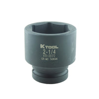 2-1/4” x 1" Drive 6-Point Fractional SAE Short Impact Socket (EA)