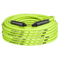 Flexzilla Air Hose, 1/4" x 100', 1/4" MNPT Fittings