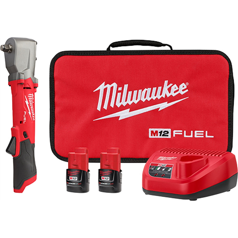 M12 FUEL 1/2" Right Angle Impact Wrench Kit