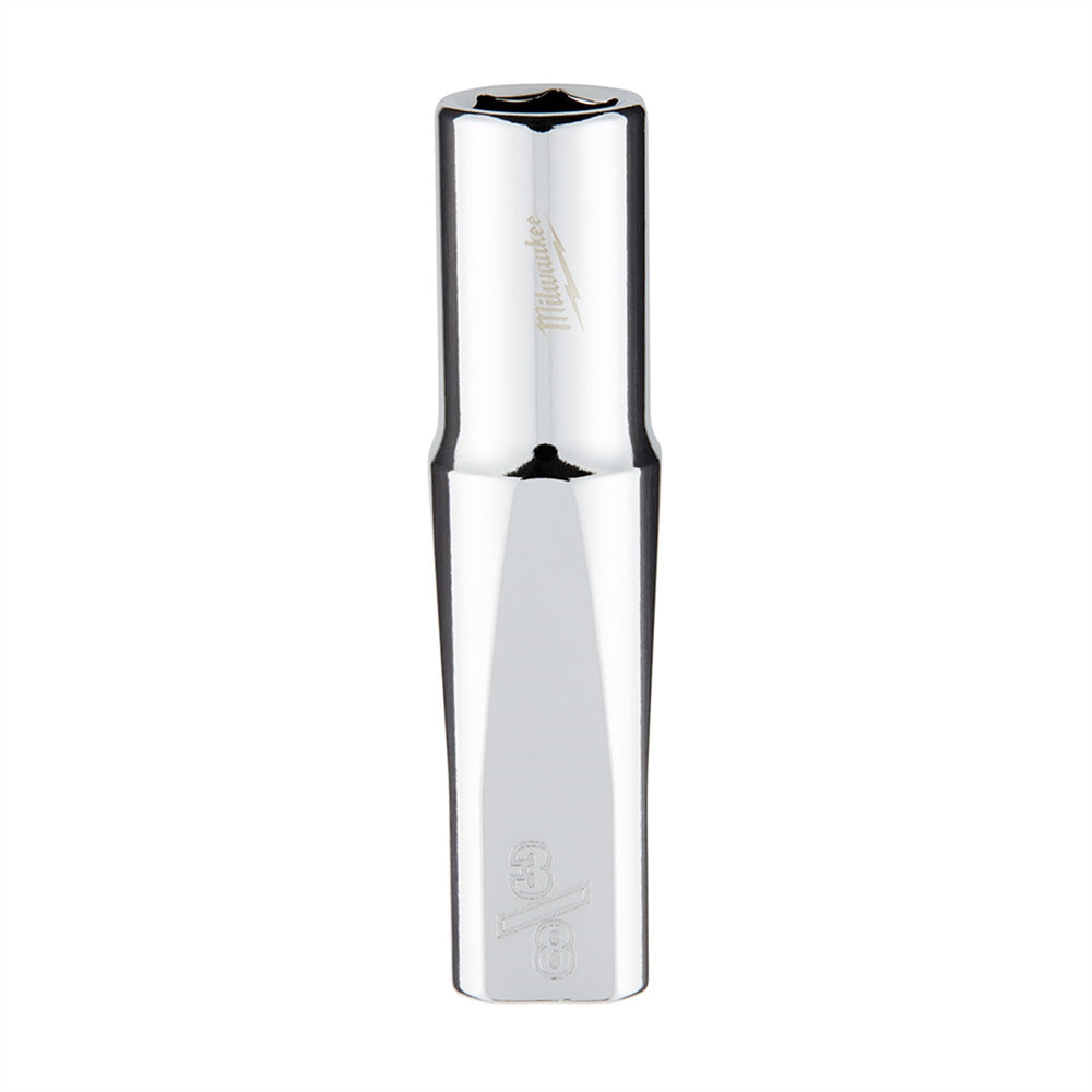 Milwaukee 3/8 in. Drive Socket SAE Deep, 3/8 in. in.