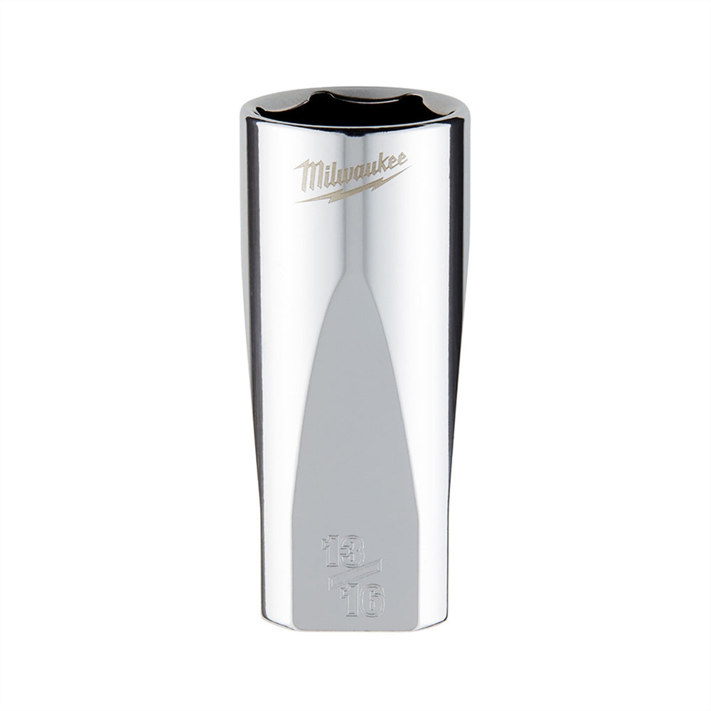 Milwaukee 3/8 in. Drive Socket SAE Deep, 13/16 in.