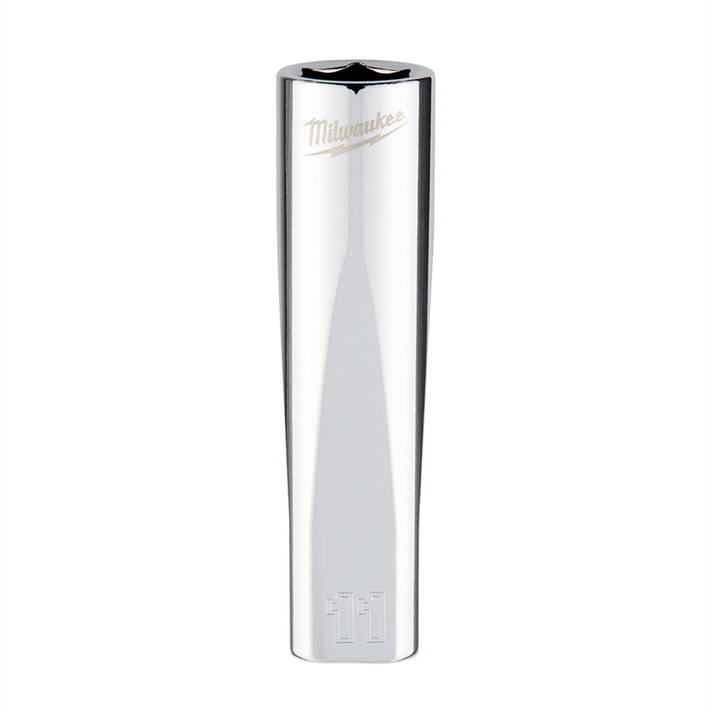 Milwaukee 3/8 in. Drive Socket Metric Deep, 11mm