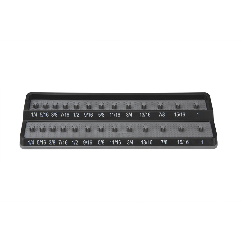 3/8 in. Fractional SAE Peg Socket Holder, Gray
