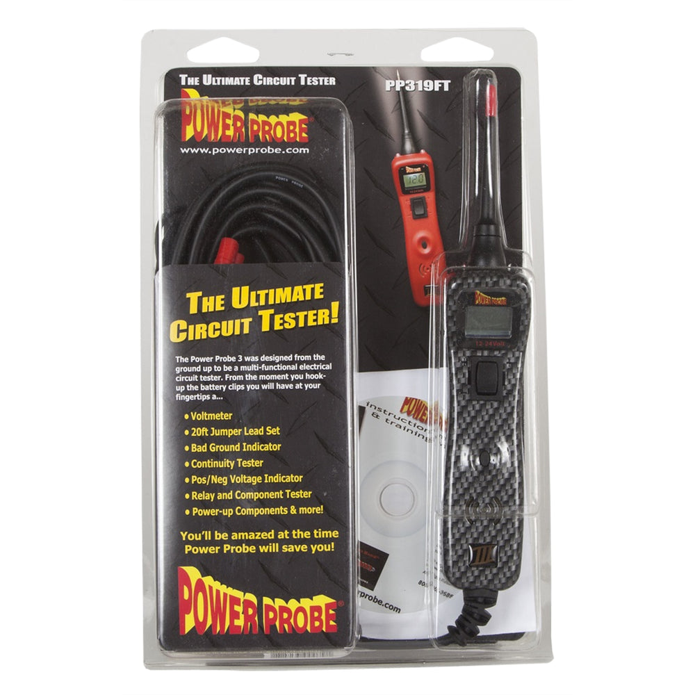 Power Probe III Circuit Tester, Carbon Fiber, Clam Shell