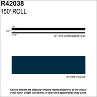 MS, 5/16" X 150'; Dark Blue