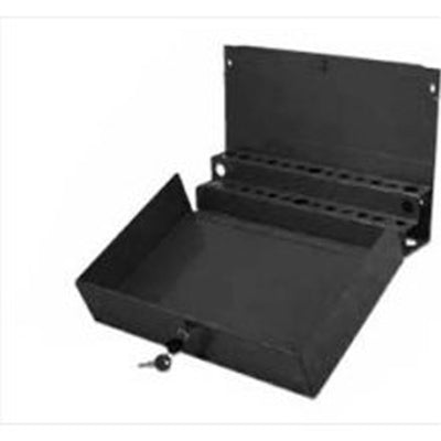 Extra Large Locking Screwdriver/Prybar Holder for Service Cart - Black