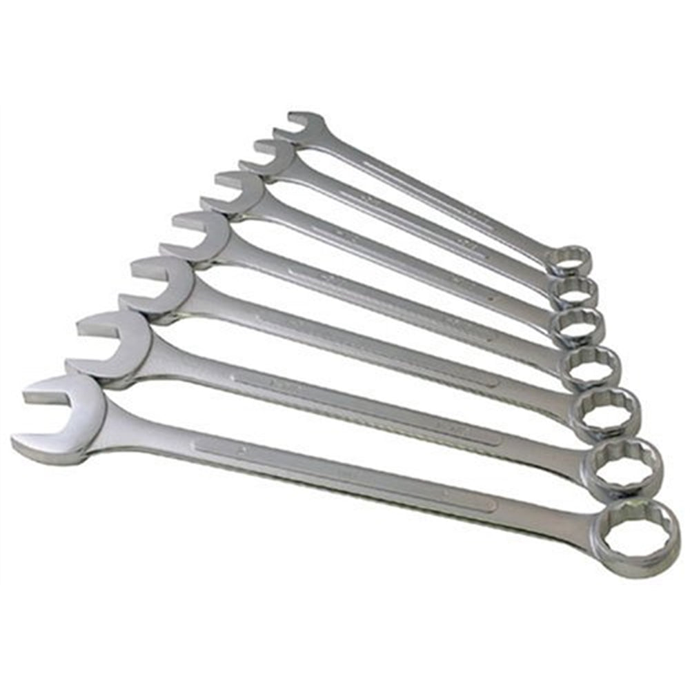 Sunex 7-Piece Fractional SAE Raised Panel Jumbo Combination Wrench Set