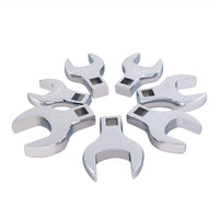 Sunex 14-Piece 1/2 in. Drive Jumbo Fractional SAE Crowfoot Wrench Set