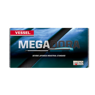 Vessel MEGADORA JAWSFIT 8-Piece Standard Screwdriver Set in EVA
