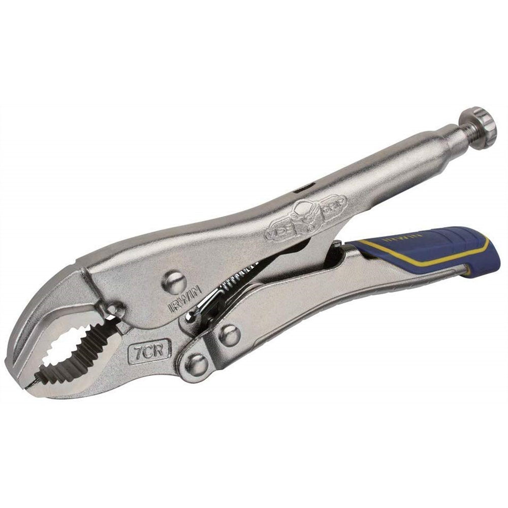 IRWIN VISE-GRIP Locking Pliers, 7-Inch Fast Release Curved Jaw (IRHT82574)