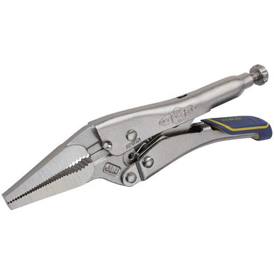 IRWIN VISE-GRIP Locking Pliers, Fast Release, Long Nose with Wire Cutter, 6-Inch (IRHT82583)