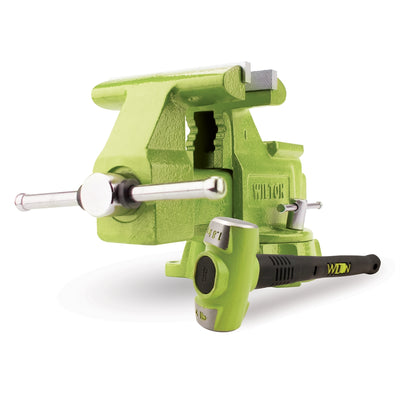 Wilton B.A.S.H Special Edition 6.5 in. Utility Bench Vise and FREE 4 lb. Sledge Hammer Combo