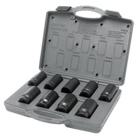 9 Pc Axle Nut Socket Set