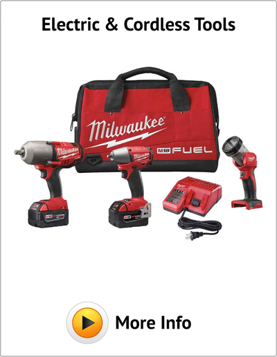 Electric and Cordless Power Tools