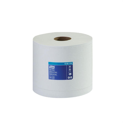 Tork Paper Wiper Centerfeed White W1/W2, Multipurpose, 2 x 800 Sheets