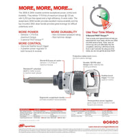1" Drive Heavy Duty Impact Wrench with 6" Anvil IRT285B-6