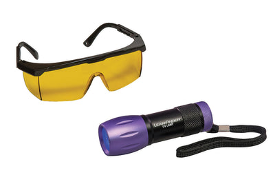 Tracer Products LeakFinder UV Lamp with Glasses and batteries