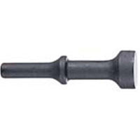 Pneumatic Bit, Smoothing Hammer, .498 Shank Turn Type, 1" Diameter Head, Length 4-1/4"