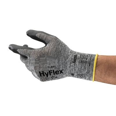 HyFlex 11-801 Multipurpose Gloves - Lightweight, Grip and Comfort, Size X-Small (Pack of 12)