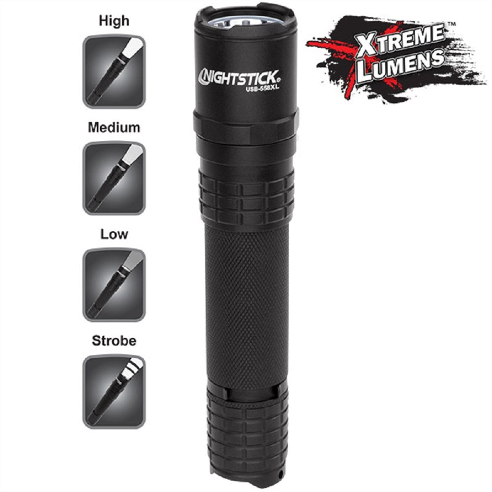 Bayco 900 Lumen Rechargeable USB Tactical Flashlight