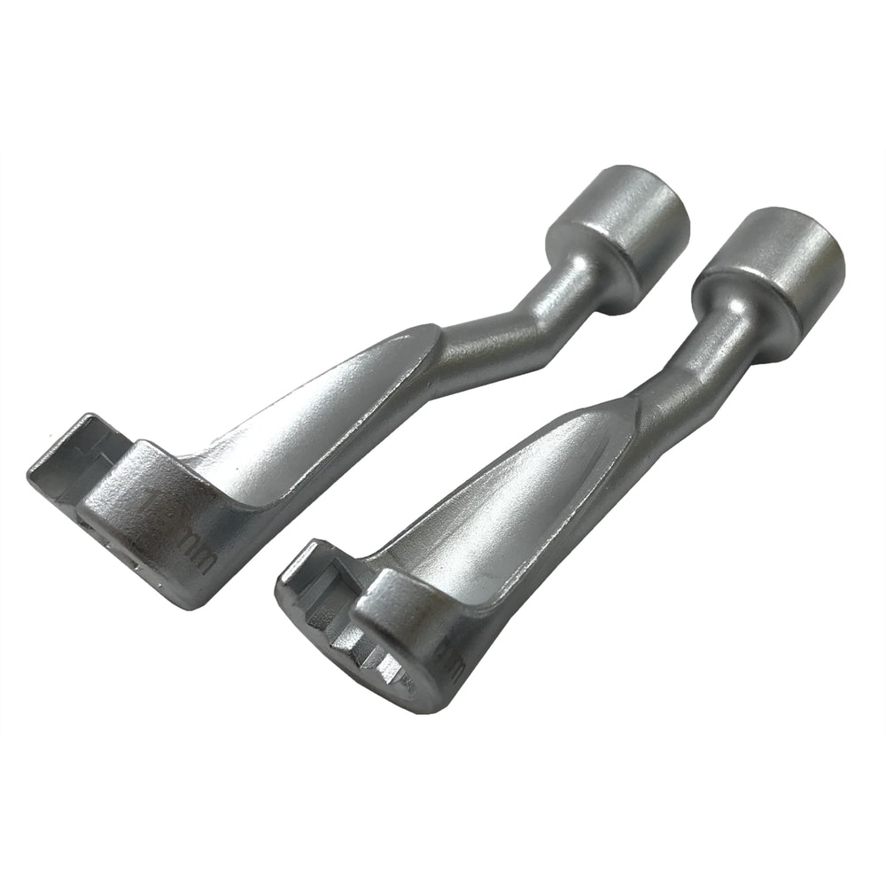 2 pc. Cummins Fuel injection Wrench, 19mm & 22mm