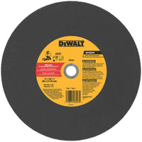 DeWalt 14" Chop Saw Blade, 1 Inch Arbor, 7/64 Thick, used for Stud Cutting, Max RPM 4,300