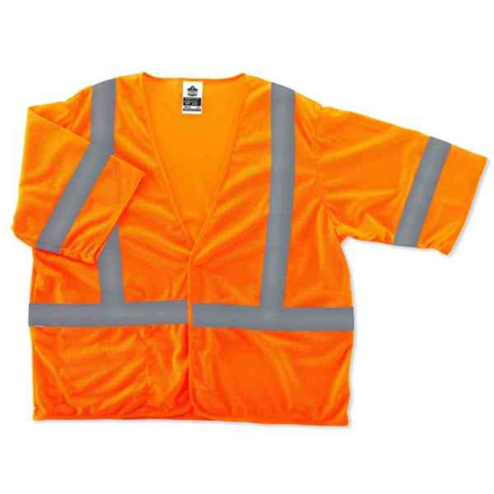8310HL L/XL Orange Type R Class 3 Economy Vest