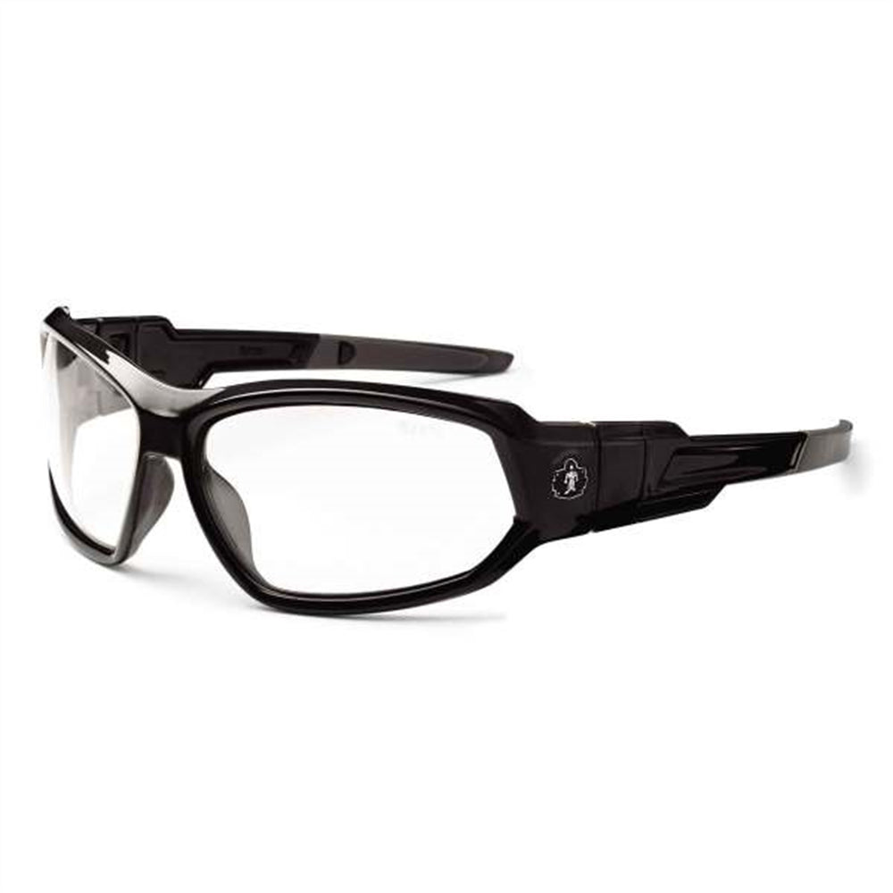 LOKI Anti-Fog Clear Lens Black Safety Glasses // Sunglasses