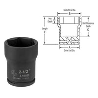 Socket 3/4, 2-3/4 Dp Pinion Lcknt