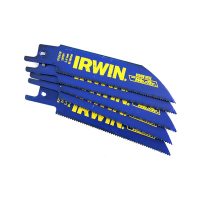 Reciprocating Saw Blade, 4 in. Long, 18 TPI, Bi-Metal Construction, for Metal Cutting, (5-Pack)