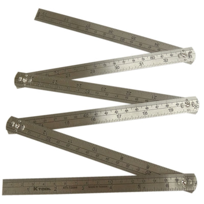 Steel Folding Rule 3' Length