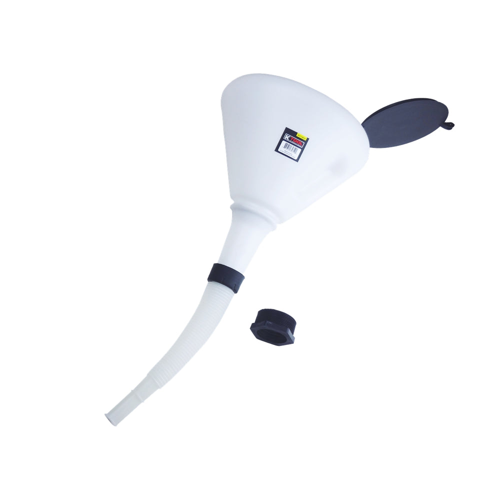 9-1/2" Plastic Anti-Splash Funnel, 3.7 Qts
