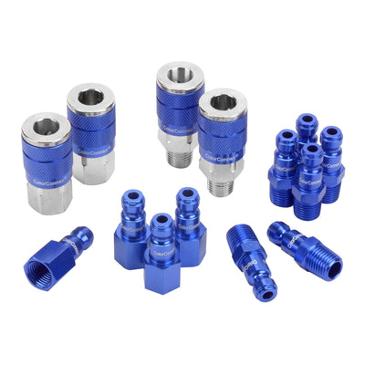 ColorConnex Coupler and Plug Kit, Type C, 1/4