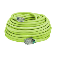 Flexzilla Pro Extension Cord, 10/3 AWG SJTW, 100', Outdoor, Lighted Plug