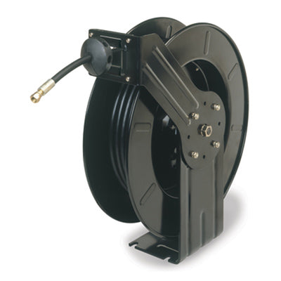 Workforce Retractable Grease Hose Reel, Open Face, Single Axle Arm, 1/4