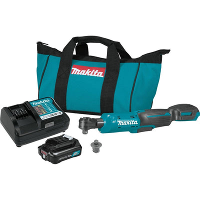 Makita 12V max CXT Cordless Lith-Ion 3/8 in. / 1/4 in. Square Drive Ratchet Kit