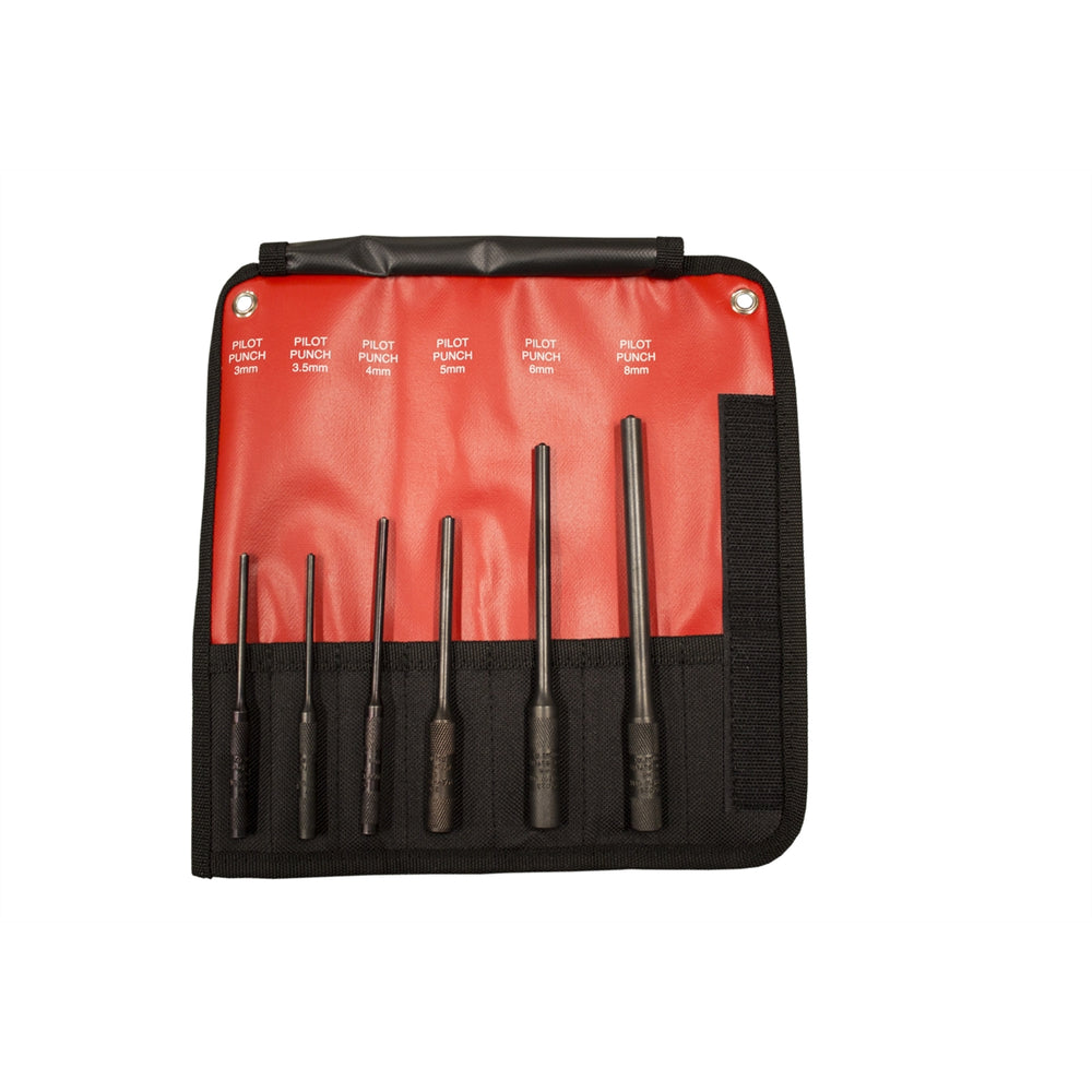 Mayhew 6-Piece Pilot Punch Kit, Metric